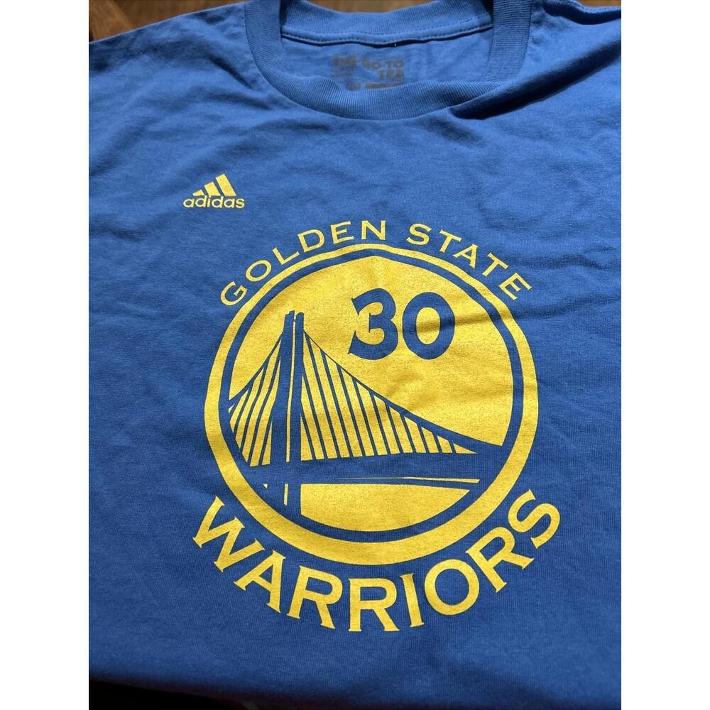 The Go-To Tee Adult Mens Blue Golden State Warriors 30 Curry